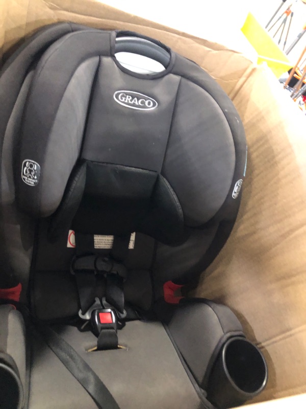Photo 1 of ***NEEDS TO BE CLEANED***
Graco TriRide 3-in-1 Convertible Car Seat - Highback Booster, Forward & Rear Facing modes, Suitable from Newborn to Preschooler, Perfect for Long Journeys in Redmond Color