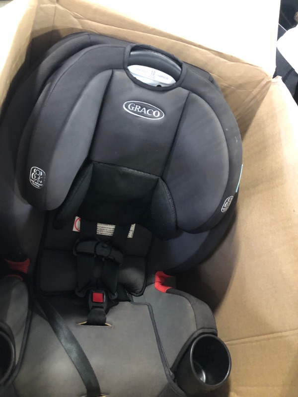 Photo 3 of ***NEEDS TO BE CLEANED***
Graco TriRide 3-in-1 Convertible Car Seat - Highback Booster, Forward & Rear Facing modes, Suitable from Newborn to Preschooler, Perfect for Long Journeys in Redmond Color