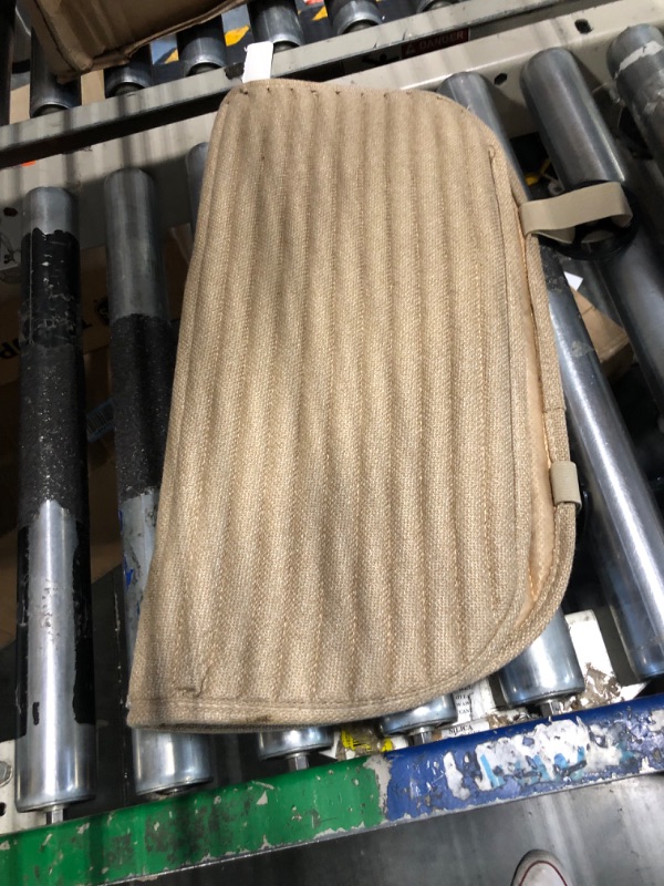 Photo 3 of ****USED*** Beige Car Seat Covers,Car Seat Pads Cushions for Automobiles, Buckwheat Hulls Universal Bottom Seat Cover,Tan Driver Car Seat Protector(Beige Front Seats Only)