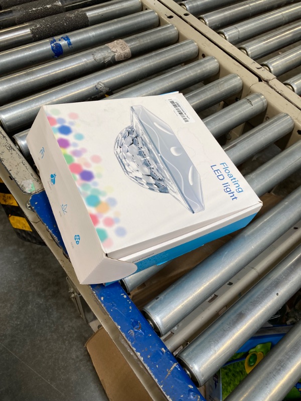 Photo 1 of Floating Pool Lights, Pool Lights with 6 Dynamic Lighting Effects, IP68 Waterproof Pool Lights That Float, Rechargeable RGB Upper and Lower Color Changing Pool Lights for Inground Pool-4PACK 4 Pack