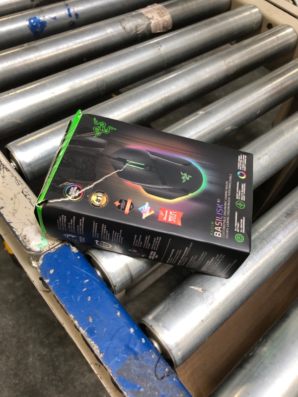 Photo 1 of **ONLY PARTLY FUNCTIONAL*** Razer Basilisk V3 - Ergonomic Wired Gaming Mouse