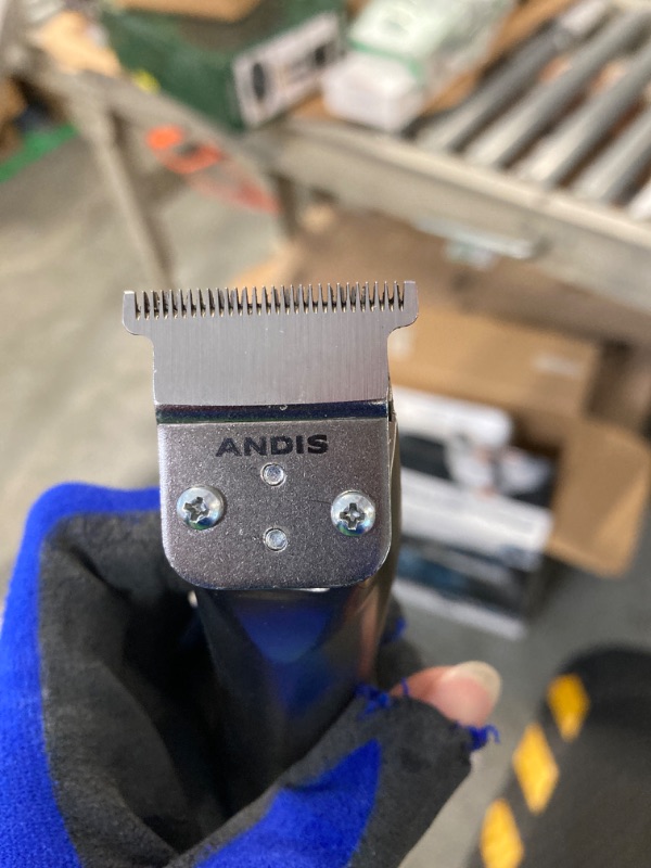 Photo 2 of ***FOR PARTS ONLY NO RETURNS AS IS***Andis 32810 Slimline Pro Cord/Cordless Beard Trimmer, Lithium Ion T-Blade Trimmer, Close Cutting T-Blade Zero Gapped, Chrome
