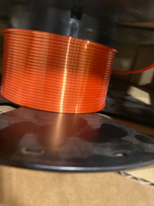 Photo 5 of FIROS PLA 3D Printer Filament 1.75mm PLA Filament  Spool 3D Printing Filament 1.75mm 3D Printer PLA Filament Dimensional Accuracy +/- 0.03mm, Orange PLA Fit Most FDM Printers