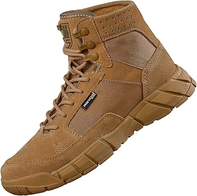 Photo 1 of 
FREE SOLDIER Waterproof Hiking Boots Men's Tactical Work Boots Breathable Desert Boots 6 Inches Lightweight Military Boots size 10.5
