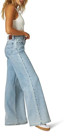 Photo 1 of 30 Lee Women's High Rise Wide Leg Slouch Jean
