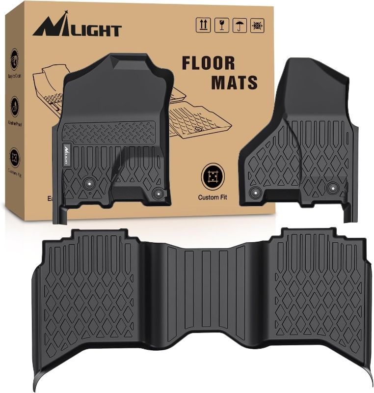 Photo 1 of * back seat mat only**
Nilight TPE Floor Mats for 2019 2020 2021 2022 2023 Dodge Ram 1500 Classic Crew Cab,2012 2013 2014 2015 2016 2017 2018 Ram 1500 2500 3500,All Weather Custom Fit Heavy Duty Floor Liners
