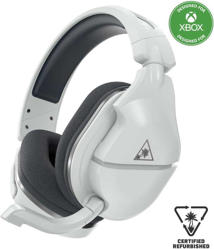 Photo 1 of * use for parts**
Turtle Beach Stealth 600 Gen 2 USB Wireless Amplified Gaming Headset - Licensed for Xbox Series X|S & Xbox One - 24+ Hour Battery, 50mm Speakers, Flip-to-Mute Mic, Spatial Audio – White (Renewed)
