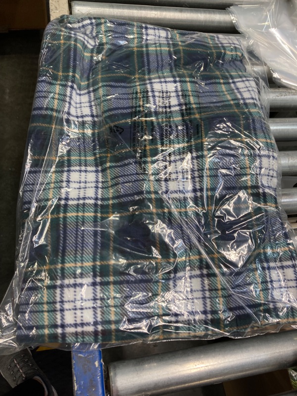 Photo 1 of ***1 PIECE*** Christmas Pajama , Fleece Seasonal Adult XLarge (ADULT) Moose Plaid