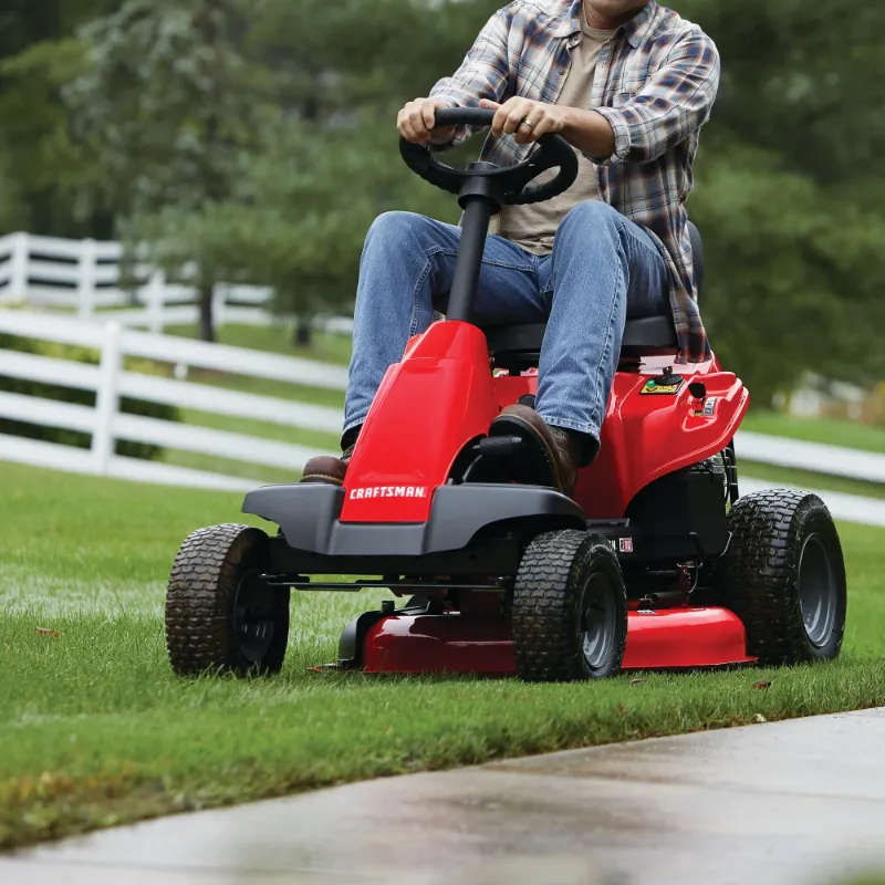 Photo 1 of "LIKE NEW"
30-in. 10.5 HP* Gear Drive Gas Mini Riding Mower with Mulching Kit (R110)