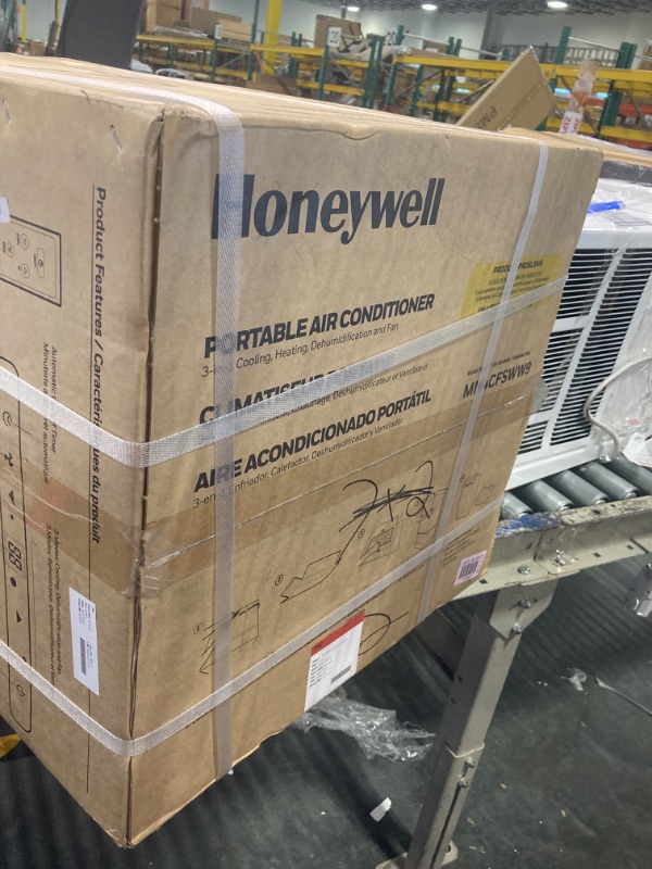 Photo 3 of ***BRAND NEW/FACTORY SEALED*** Honeywell 14,000 BTU Portable Air Conditioner for Bedroom, Living Room, Apartment, 115V, Cools Rooms Up to 700 Sq. Ft. with Dehumidifier & Fan, Continuous Drain Option, 24-hour Timer, Remote, White