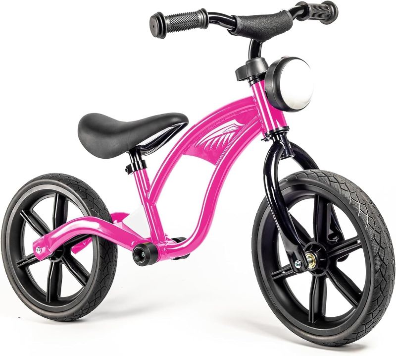 Photo 1 of ***NEW** KRIDDO Toddler Balance Bike, Age 2 Years to 5 Years, 12 Inch Puncture Free Rubber Wheel w Front Light, Adjustable Handlebar and Seat Height, Rubber Wheels Ideal for Multiple Ground Surfaces