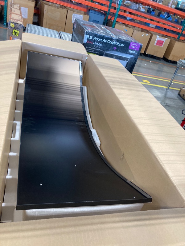 Photo 1 of SAMSUNG 57" Odyssey Neo G9 Series Dual 4K UHD 1000R Curved Gaming Monitor, 240Hz, 1ms with DisplayPort 2.1, Quantum Mini-LED, DisplayHDR 1000, AMD FreeSync Premium Pro, LS57CG952NNXZA, 2023 57-inch QLED Neo G9 Curved 240Hz