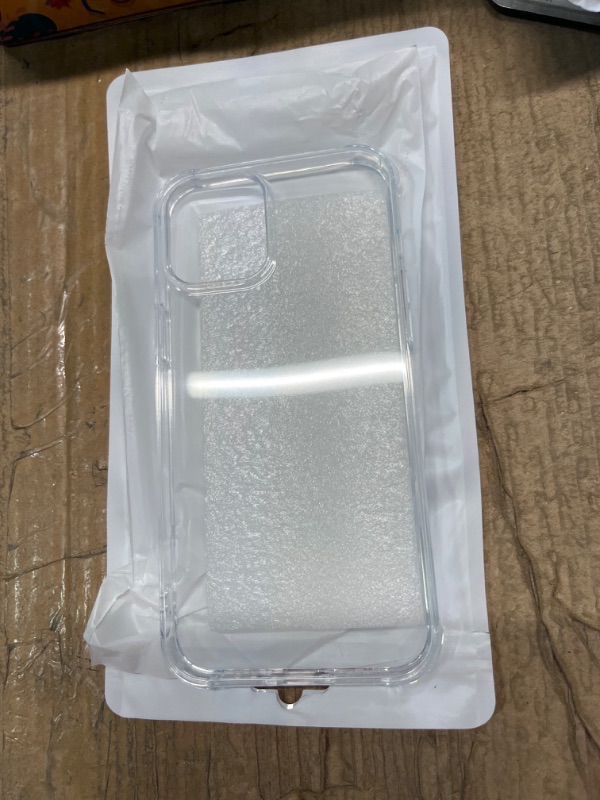Photo 1 of 2pcs**for iPhone 12 Pro Max Case, Clear Flexible Slim Protective Cover with 4 Shockproof Corner Phone Case for iPhone 12 Pro Max 6.7 inch - Clear Clear iPhone 12 Pro Max 6.7 inch