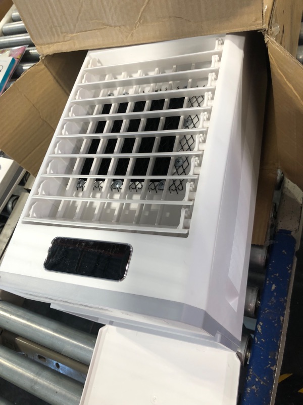 Photo 3 of ****USED****UNIT LEAKS WATER** Portable Air Conditioners, Fast Cooling Evaporative Air Cooler, Portable AC for Room w/Lock, 4 Mode/3 Speed/Timer, 1.5 Gal Swamp Cooler with Remote, Windowless Air Conditioner for Bedroom Garage