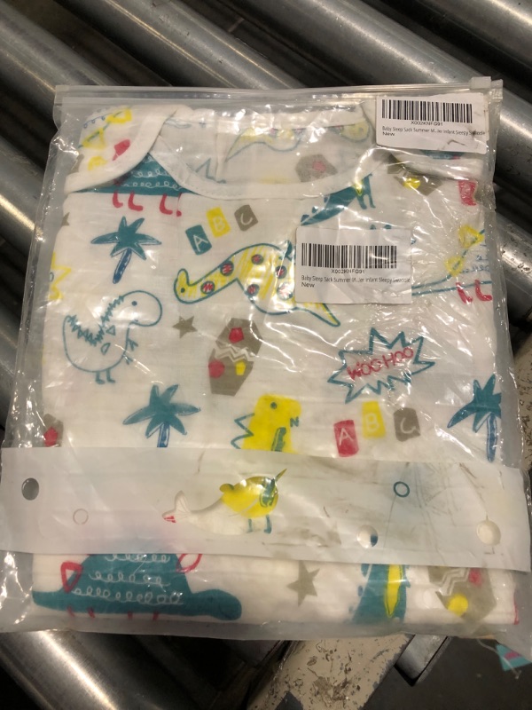 Photo 2 of ***USED** Baby Sleep Sack Summer Muslin Sleepsack Wearable Blanket Organic Cotton for 0-3-6-12-18-Months-Large-Sleeping-Bag-Lightweight-Sleeveless-Breathable-Blankets for Babies Toddler Infant Sleepy Swaddle