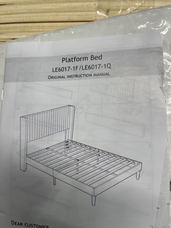 Photo 5 of ***USED*** Platform Bed queen***
LE6017-1F/LE6017-1Q
