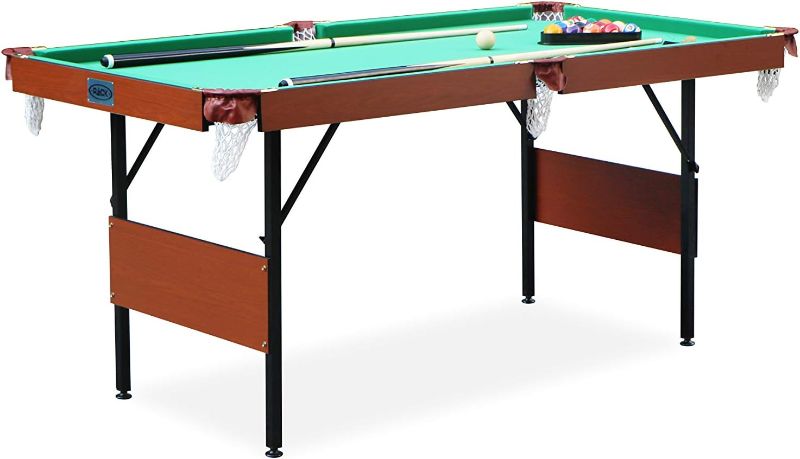 Photo 1 of 
RACK Crux 55 in Folding Billiard/Pool Table(Green)
