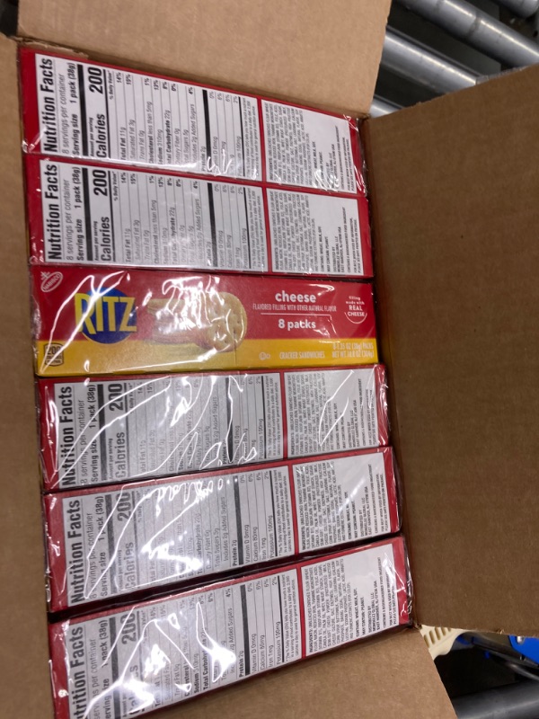 Photo 3 of **Handi-Snacks RITZ Crackers 'N Cheesy Dip Snack Packs, 4 Boxes of 12 Snack Packs (48 Total Packs)
