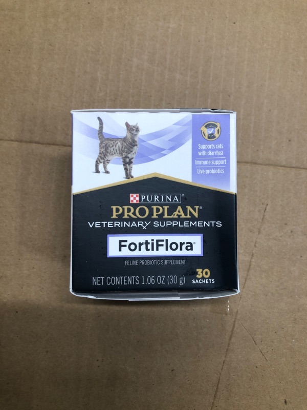 Photo 2 of *** expiration date 11/2024*****Purina - Fortiflora for Cats