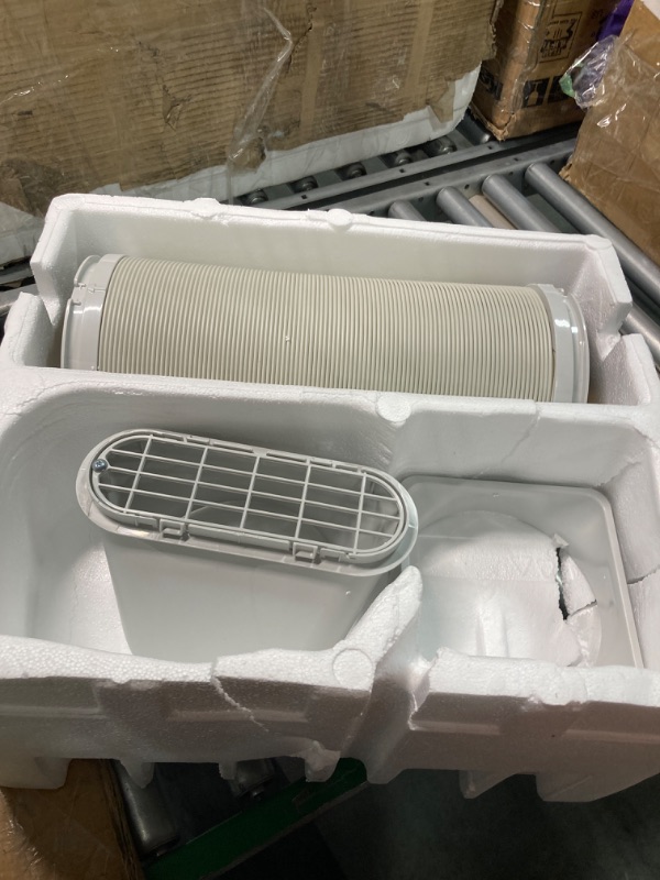 Photo 3 of ****SOLD AS PARTS//ALL SALES FINAL**** 
BLACK+DECKER Air Conditioner, 14,000 BTU Air Conditioner Portable for Room up to 700 Sq. Ft. with Remote Control, White White - 14,000 BTU 1 Count (Pack of 1)