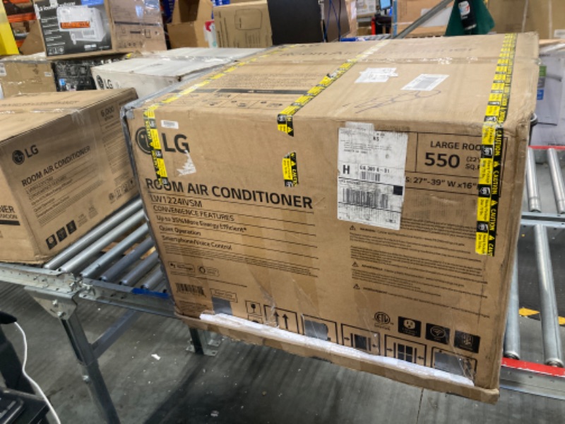 Photo 1 of 12,000 BTU High Efficiency Dual Inverter Window Air Conditioner with Wi-Fi and LCD Remote, 115V