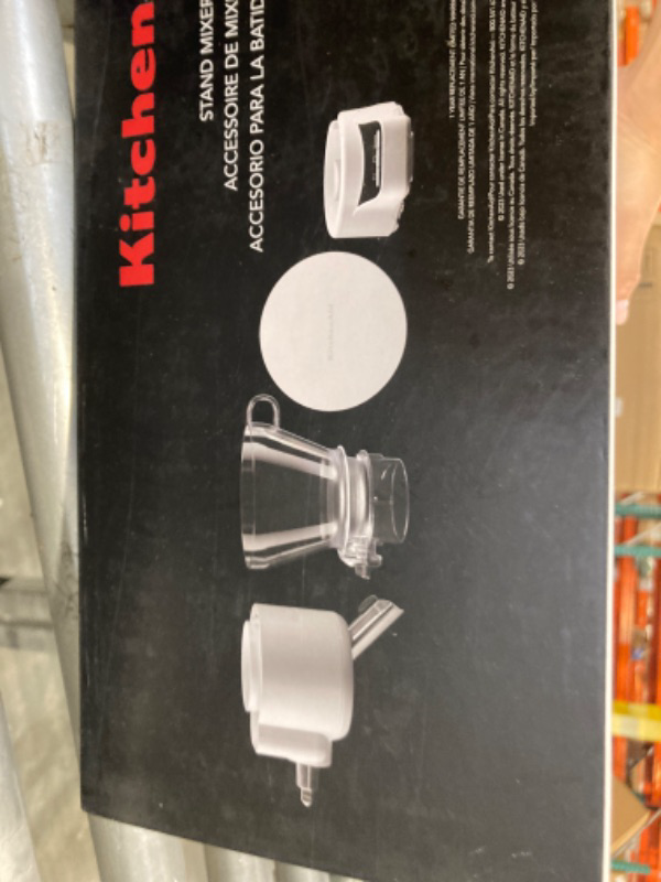 Photo 4 of ***AS IS / NO RETURNS -  FINAL SALE***parts only***
KitchenAid KSMSFTA Sifter + Scale Attachment, 4 Cup, White White KSMSFTA