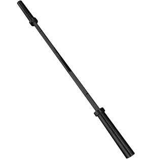 Photo 1 of  Steel Barbell, black.