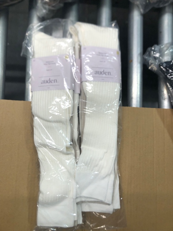 Photo 1 of 4 counts***Women's Ultra Soft Everyday Rib-Knit 2pk Knee High Socks - Auden™ 4-10