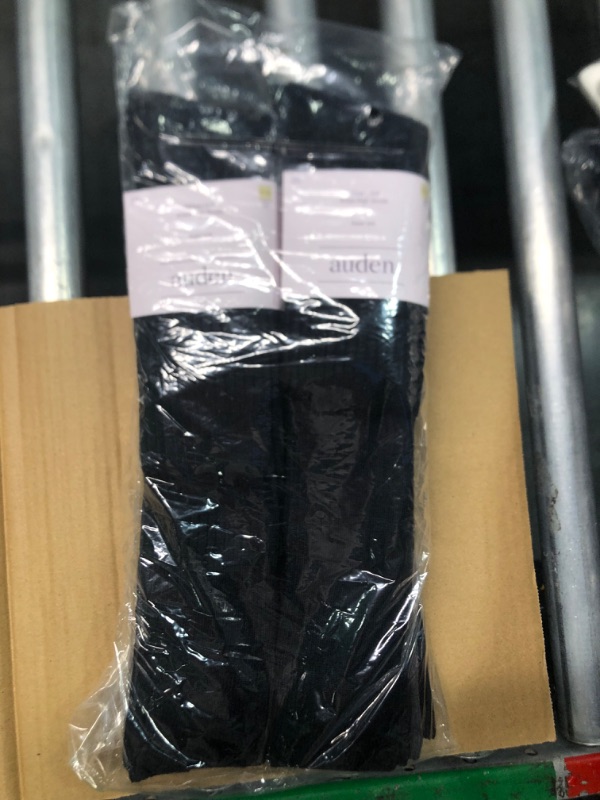 Photo 1 of 4 counts***Women's Ultra Soft Everyday Rib-Knit 2pk Knee High Socks - Auden™ 4-10