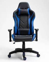 Photo 1 of ****SIMILAR*****Elevate your gaming experience with our premium Black Gaming Chair with striking Blue Accents. Designed for ultimate comfort and support, this chair boasts Memory Foam Seats and Adjustable Neck & Lumbar Support. With 2D Arms for customizab