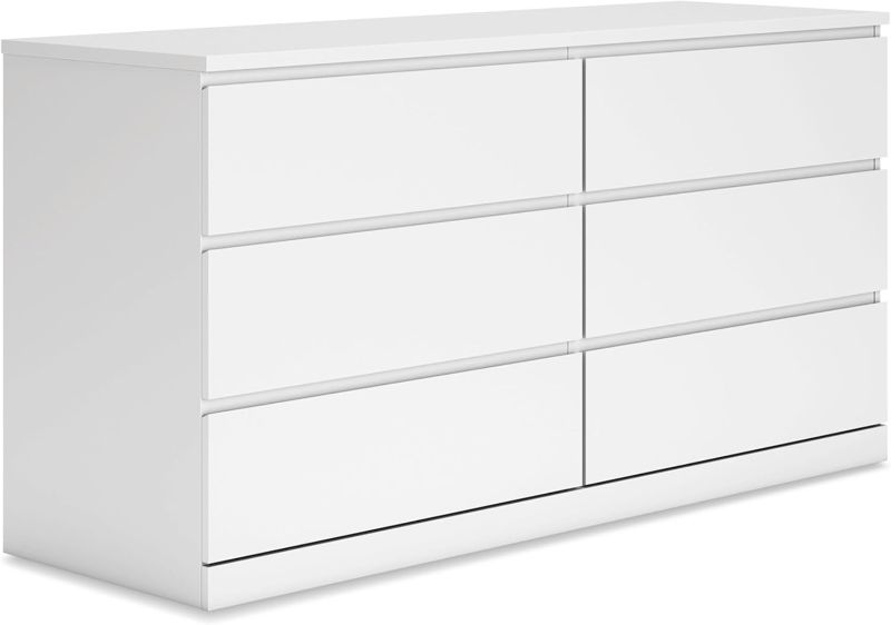 Photo 1 of 
Signature Design by Ashley Onita Dresser, 60" W x 20" D x 31" H, White