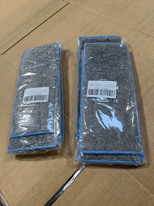 Photo 2 of ****USED** 2pcs***BlueStars 4 Packs Washable and Reusable Wet Mopping Pads - Compatible with Braava Jet M Series Braava Jet m6 (6110) (6012) (6112) (6113) Ultimate Robot Mop 4 Packs Wet