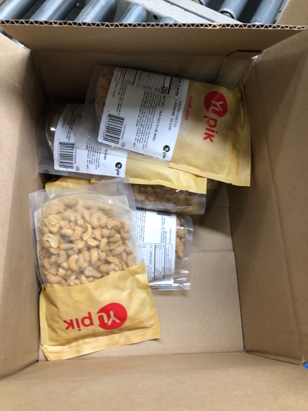 Photo 3 of ****USED*** Yupik Nacho Cashews, 1 Lb, Kosher, Gluten-Free, Roasted Cashews with Vegan Cheese, Seasoned Nuts, Crunchy Savory Snack, Nacho Cheese Flavor, Perfect f