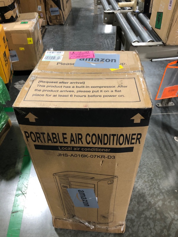 Photo 3 of ****NON FUNCTIONAL//SOLD AS PARTS ALL SALES FINAL**** 
Portable Air Conditioners - 2024 Upgraded 10000 BTU Portable AC for Room up to 450 Sq. Ft, 3 in 1 AC Unit with 24H Timer, Smart Sleep Mode, Remote Control, Air Cooler for Bedroom Room Kitchen Camping
