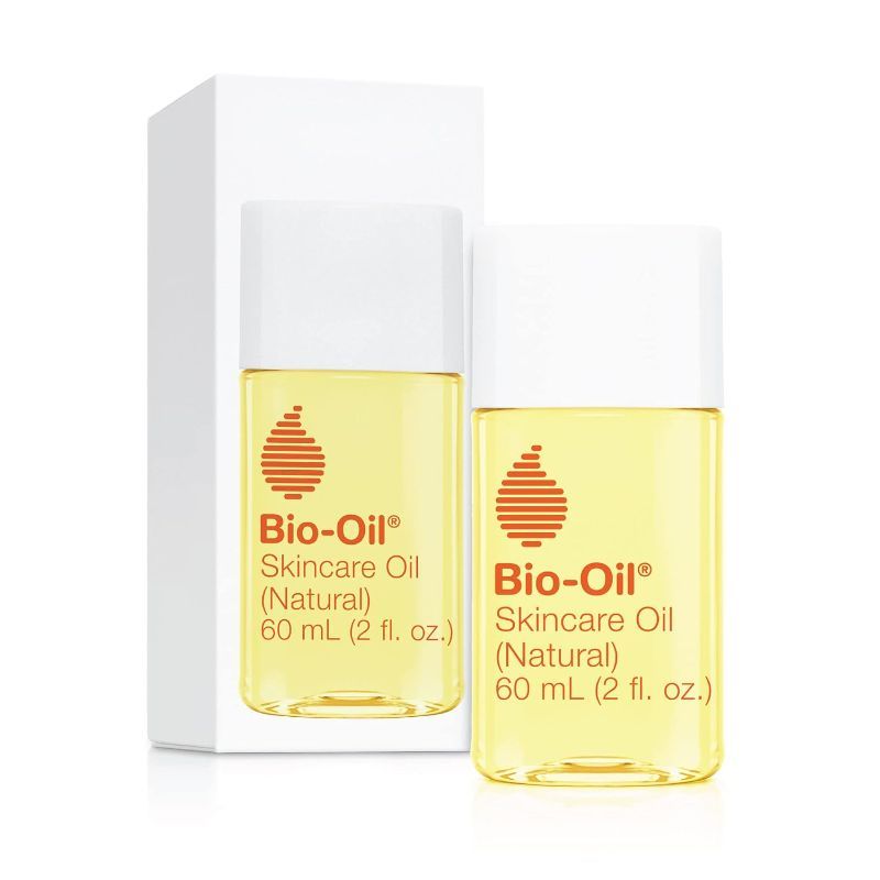 Photo 1 of ***USED** Bio-Oil Skincare Oil (Natural) for Scars and Stretchmarks with Organic Jojoba Oil and Vitamin E, Face and Skin Moisturizer, with Natural Rosehip Oil and Sunflower Oil, 2 Ounce, For All Skin Types