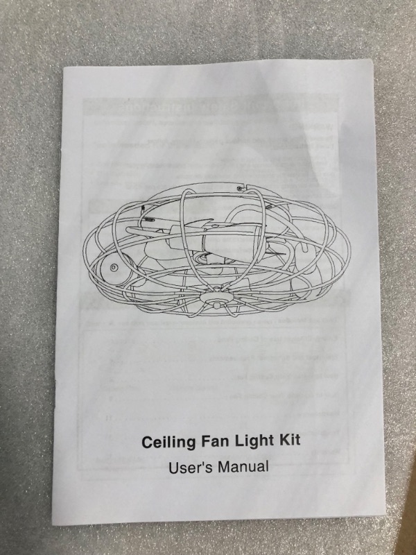 Photo 4 of *****SIMILAR, NOT EXACT SAME****Caged Ceiling Fan with Light, Bladeless Industrial Ceiling Fan with Remote, Farmhouse Fan Lights Ceiling Fixtures for Kitchen, Bedroom, Outdoor