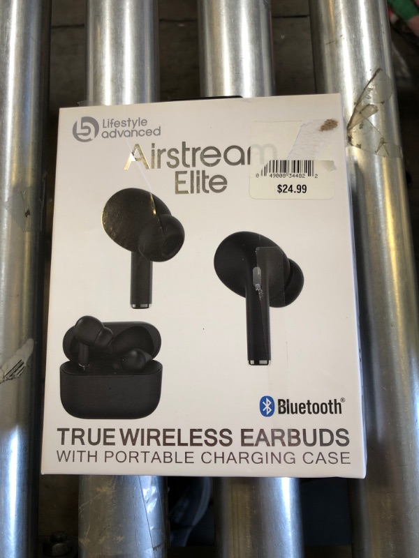 Photo 1 of AIRSTREAM ELITE TRUE WIRELESS EARBUDS BLACK
