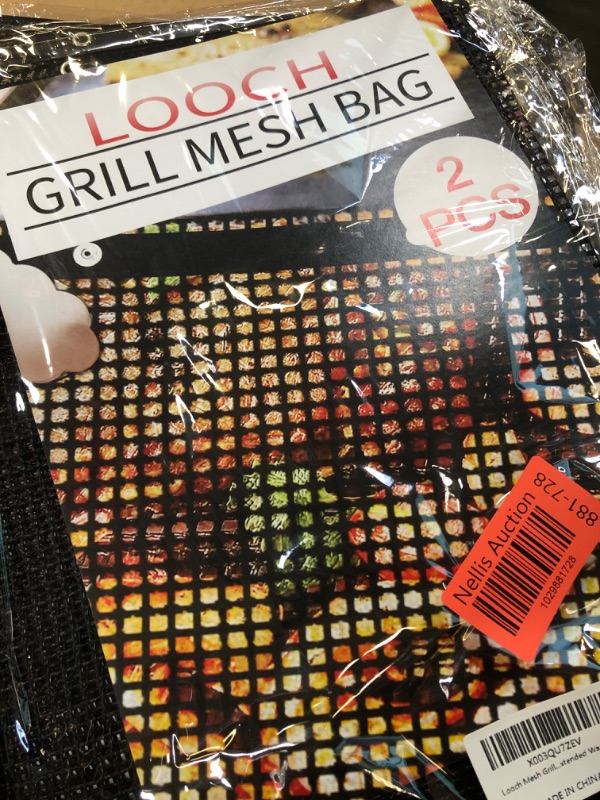 Photo 2 of 
Grilling Pouches for Barbeque, Fish -Suitable for Charcoal, Electric Grills -Heat-Resistant & Non-Stick Bag for BBQ Lover