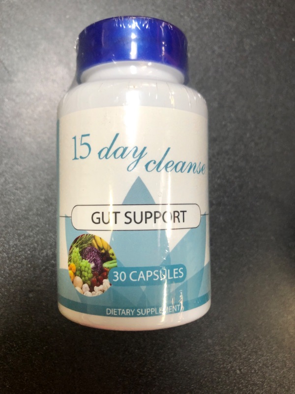 Photo 1 of 15 day cleanse gut support 30 capsules 5-20-26