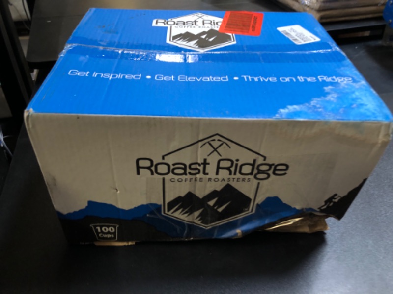 Photo 3 of Roast Ridge Single Serve Coffee Pods for Keurig K-Cup Brewers, Variety Pack, Light Roast, Medium Roast, Dark Roast, 100 Count (25 each: Breakfast Blend, Donut Shop, French Roast, Colombian) (BB 02/12/2026)