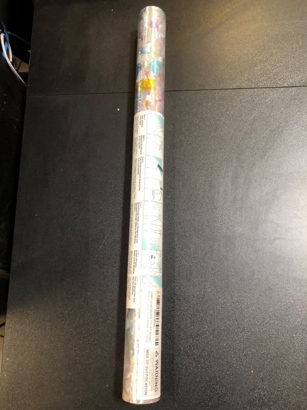 Photo 1 of SUNBABY Stained Glass Window Privacy Film: Rainbow Window Film 3D Pebble Decorative Window Film Static Clings Non-Adhesive Window Door Coverings Decoration (17.7’’ * 78.7’’, Multicolor) Multicolor 17.7’’ * 78.7’’