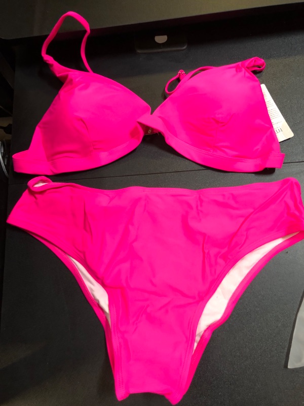 Photo 1 of Neon Pink Bikini Set XL