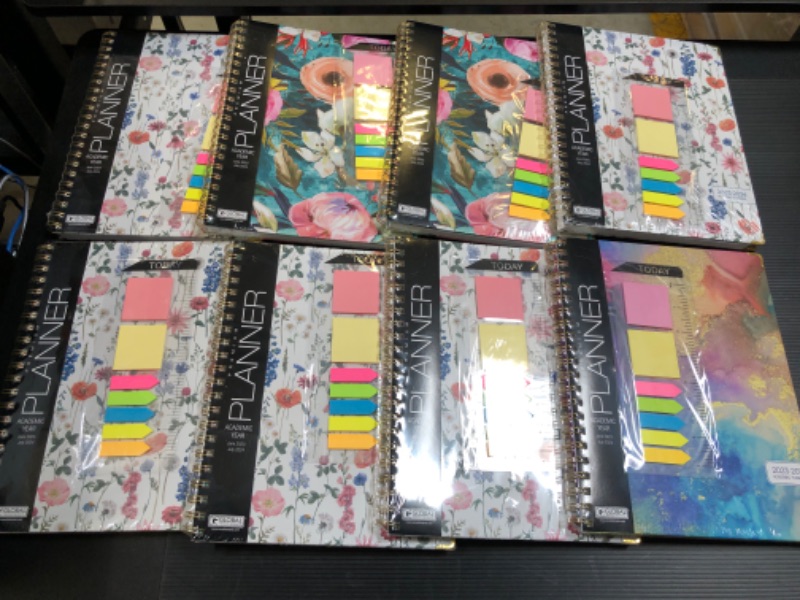 Photo 1 of Pack of 8 Planners - Sold As Is
