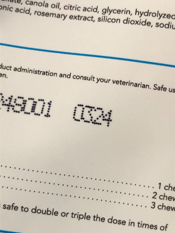 Photo 1 of VETRISCIENCE Composure Clinically Proven Calming Chews, Chicken, Six 15-Chew Packs Chicken 15 Chews (Pack of 6) (BB 03/24)