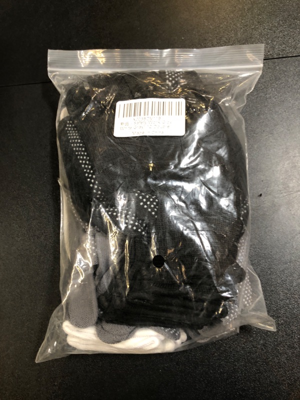 Photo 1 of 12 Pack Work Gloves (Black, White Grey)