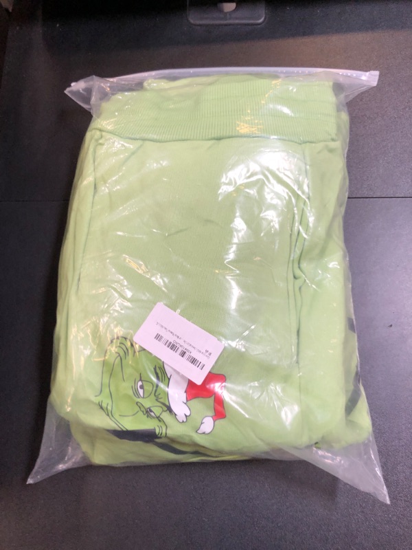 Photo 2 of Grinch Two Piece Sweatpants/Hoodie Set XL 