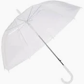 Photo 1 of clear umbrella