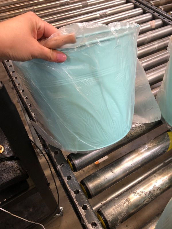 Photo 1 of 1 Large Galvanized Metal Buckets with Handle 10 Inch Heavy Duty Stainless Steel Pail