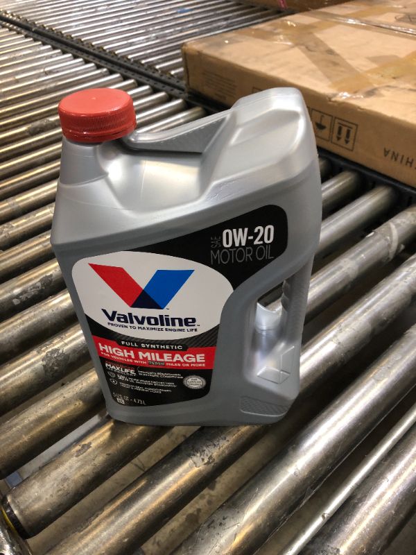 Photo 3 of Valvoline™ Full Synthetic High Mileage with MaxLife™ Technology SAE 0W-20 Motor Oil 5 QT, (Model: 852399) Full Synthetic High Mileage 5 QT 0W-20