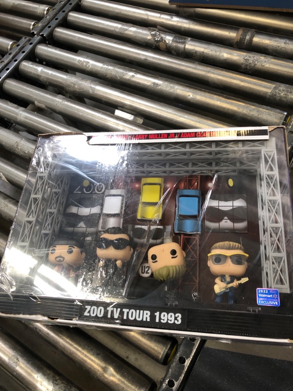 Photo 2 of Funko POP Moment Deluxe: U2 s Zoo TV Tour (1993) Vinyl Figures (2022 Limited Edition Exclusive)